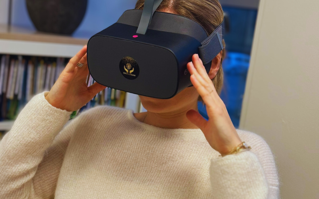 Casque réalité virtuelle séniors