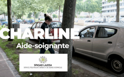 Découvrez le portrait de Charline, aide soignante à domicile