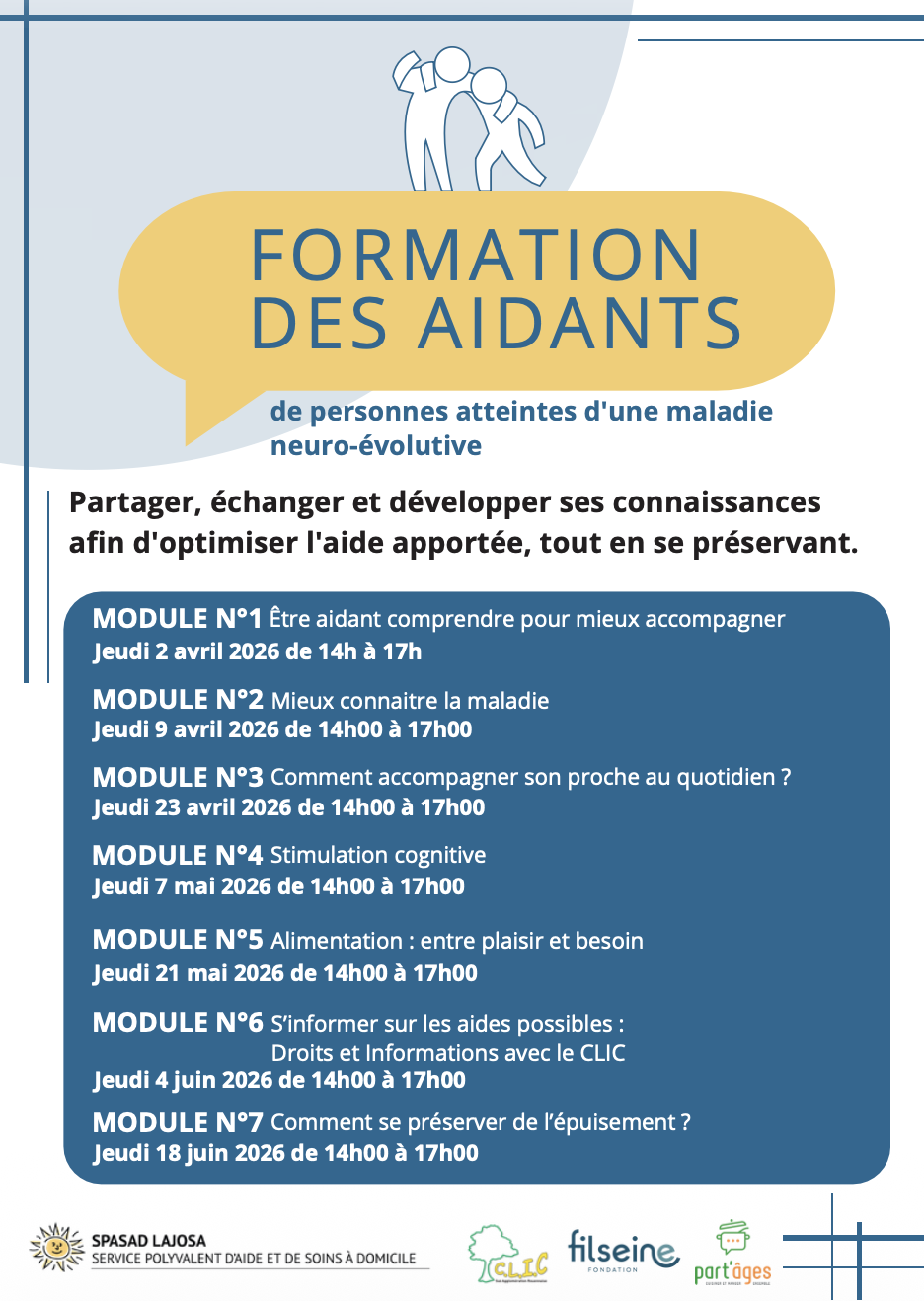 Formation des aidants 2026 Rouen